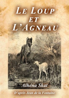  Le Loup et L'Agneau!  Ein zeitloses Märchen der französischen Folklore, das Moral und Humor vereint.